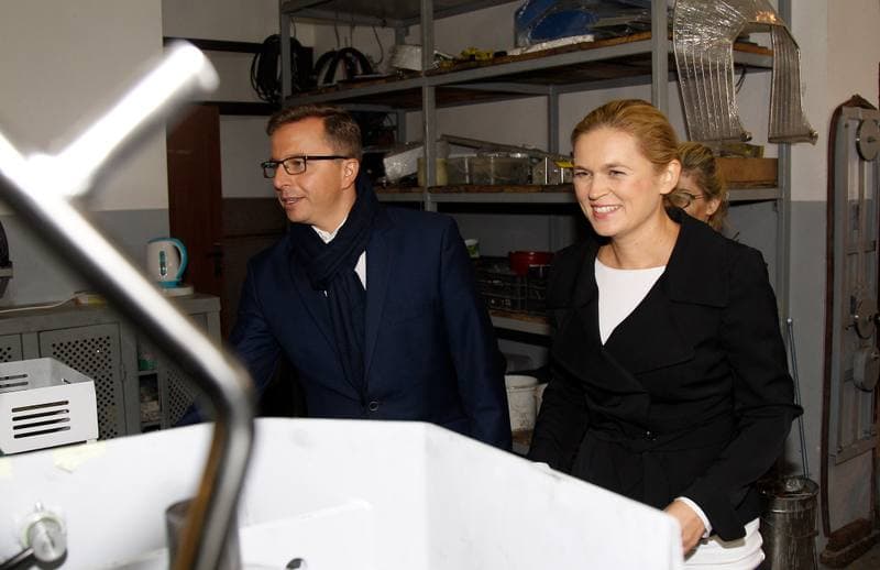 Barbara Nowacka. Press Conference. 08.10.2015