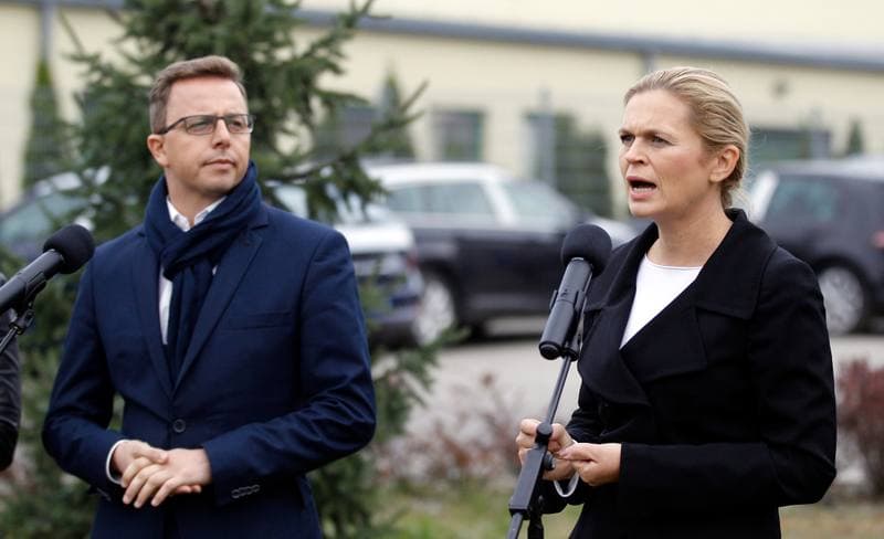 Barbara Nowacka. Press Conference. 08.10.2015