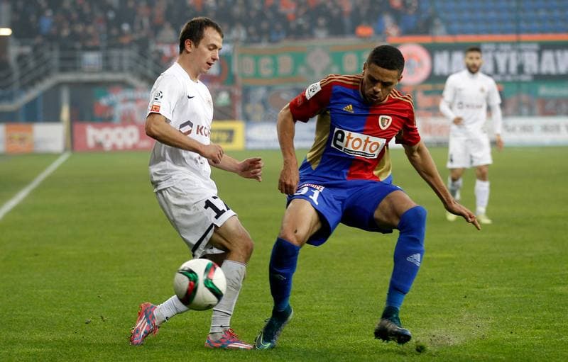 Football. PKO BP Ekstraklasa. Piast Gliwice - Zaglebie Lubin. 31.10.2015