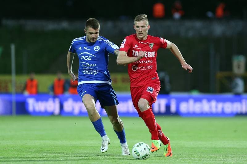 Football. Nice I Liga. Zaglebie Sosnowiec - Stal Mielec. 21.05.2017