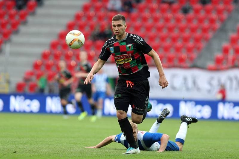 Football. Nice I Liga. GKS Tychy - Wisla Pulawy. 25.05.2017