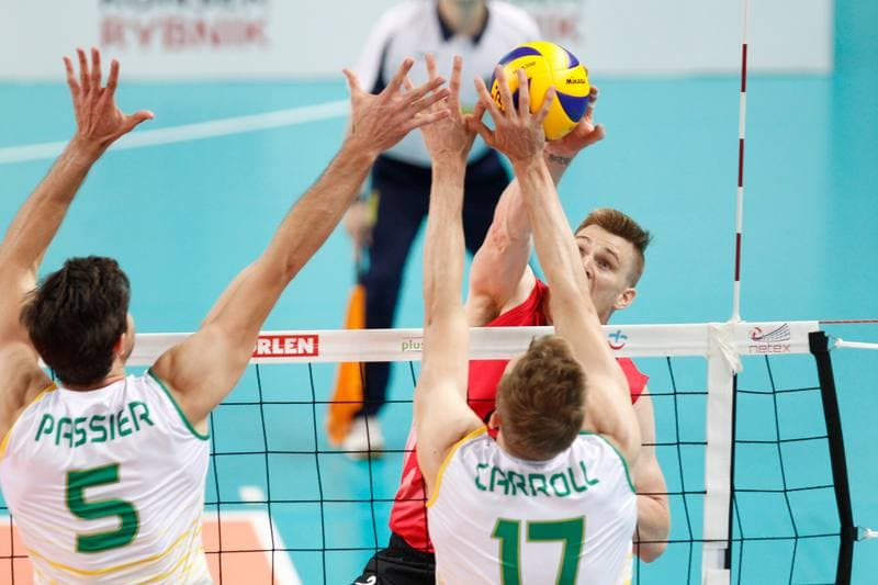 Volleyball. International Friendly Match. Australia - Canada. 29.05.2017