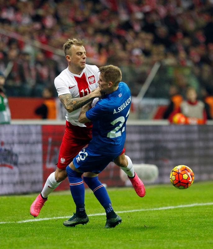 Football. International Friendly. Poland - Iceland. 13.11.2015
