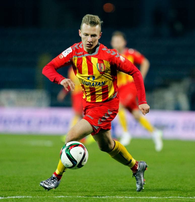 Football. T-Mobile Ekstraklasa. Ruch Chorzow - Korona Kielce. 27.10.2014
