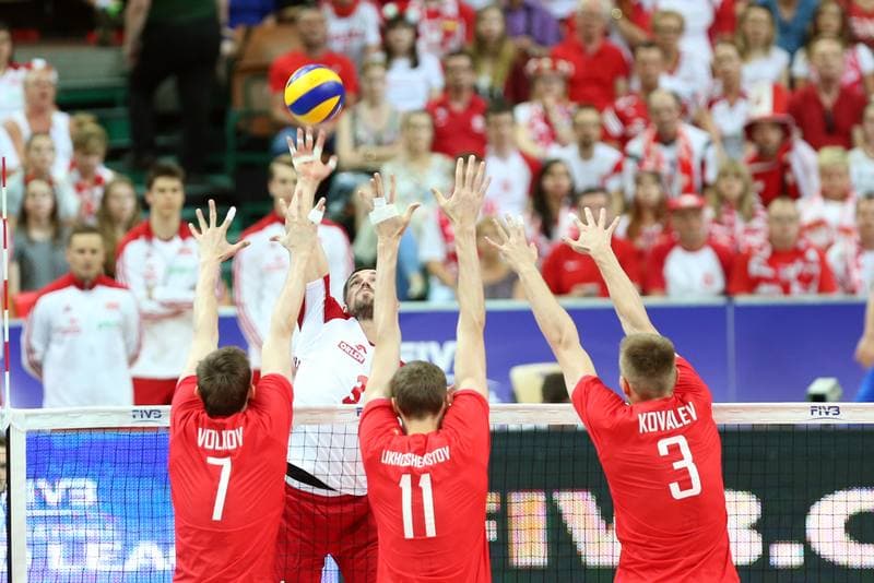 Volleyball. FIVB World League. Poland - Russia. 15.06.2017