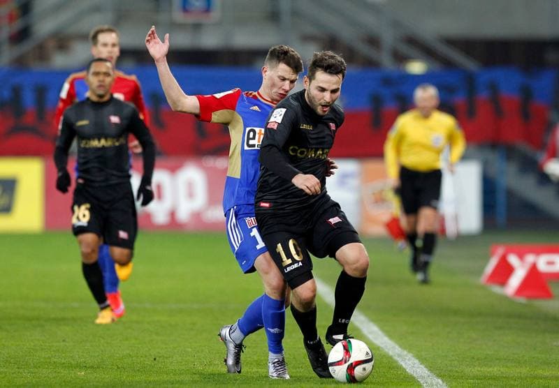 Football. PKO BP Ekstraklasa. Piast Gliwice - Cracovia Krakow. 05.12.2015