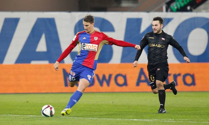 Football. PKO BP Ekstraklasa. Piast Gliwice - Cracovia Krakow. 05.12.2015