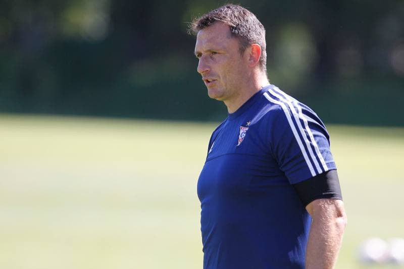 Football. Gornik Zabrze. Training. 21.06.2017