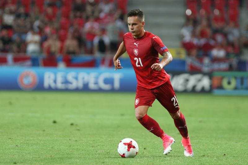 Football. UEFA European U21 Championship. Czech Republic - Denmark. 24.06.2017
