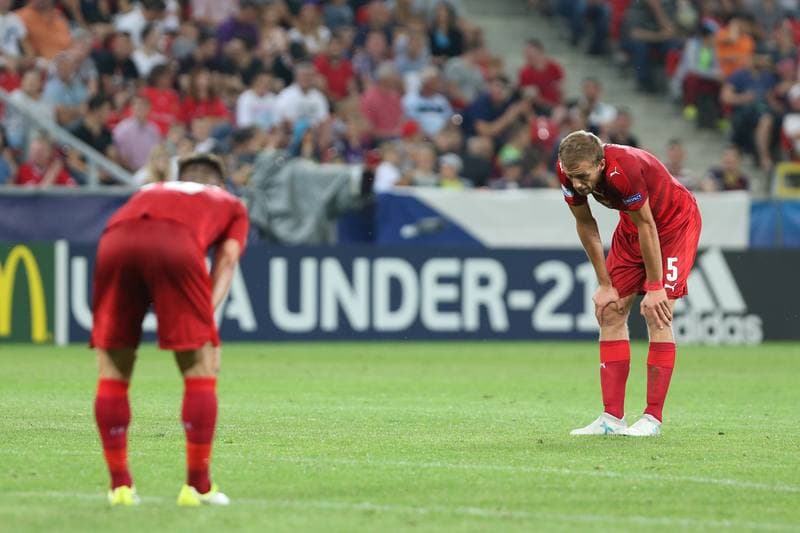 Football. UEFA European U21 Championship. Czech Republic - Denmark. 24.06.2017