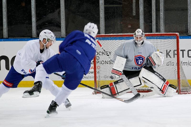 Ice Hockey. France. Training. 15.12.2015