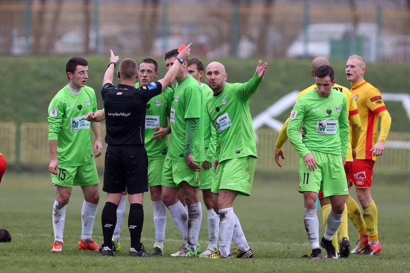 Football. II Liga. Rozwoj Katowice - Legionovia Legionowo. 19.11.2016