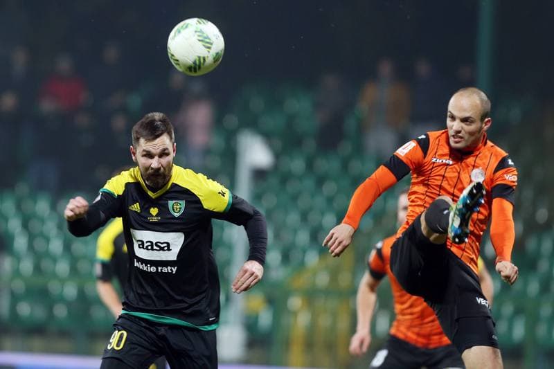 Football. I Liga. GKS Katowice - Chrobry Glogow. 26.11.2016