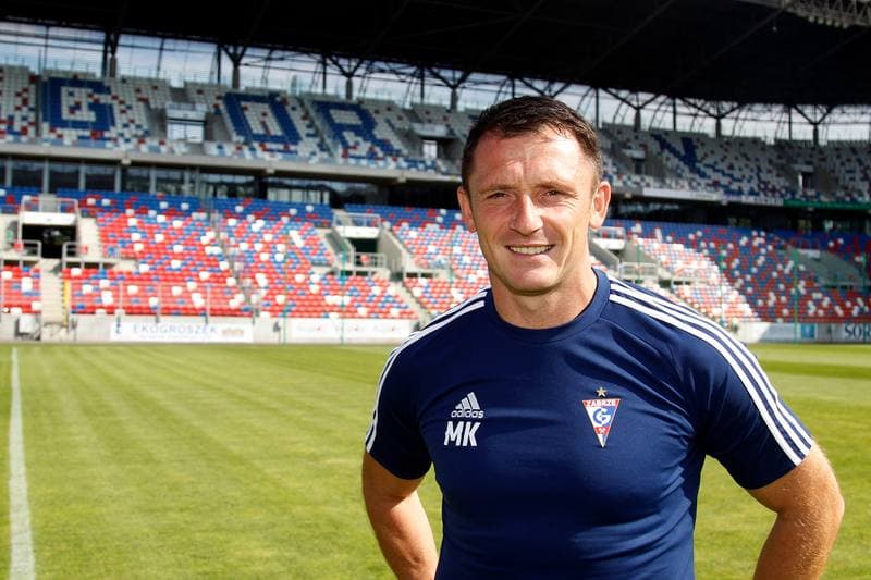 Football. Gornik Zabrze. Press Conference. 19.07.2017