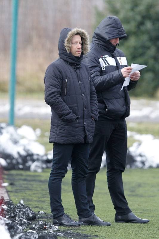 Football. Sparing. Zaglebie Sosnowiec - Polonia Bytom. 03.12.2016