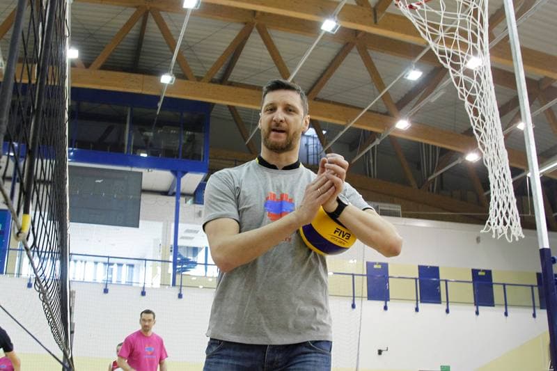 Volleyball. European Championship. Promotional Action. 05.12.2016