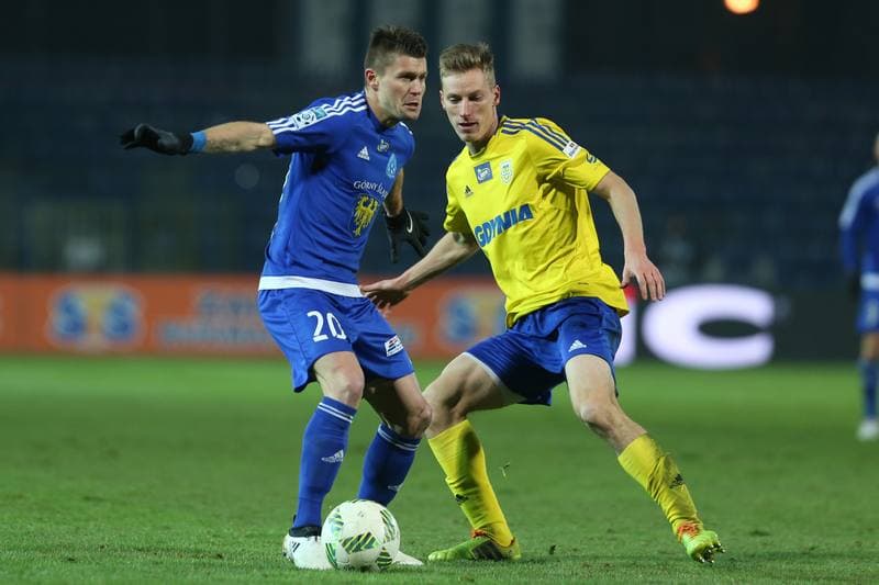 Football. Lotto Ekstraklasa. Ruch Chorzow - Arka Gdynia. 05.12.2016