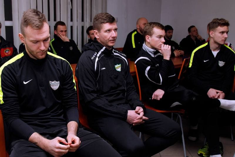 Football. Rozwoj Katowice. Training. 04.01.2017