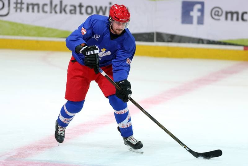 Ice Hockey. Poland national team. Training. 27.09.2017