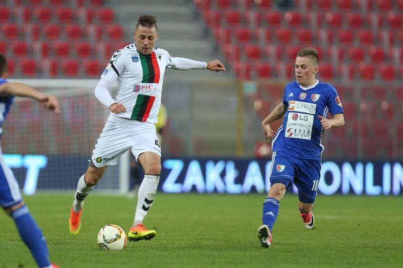 Football. Nice I Liga. GKS Tychy - Pogon Siedlce. 30.09.2017