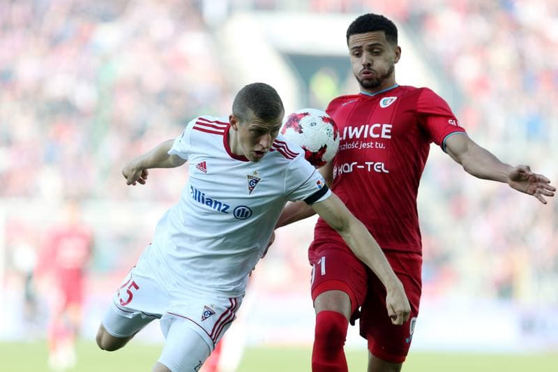 Football. Lotto Ekstraklasa. Gornik Zabrze - Piast Gliwice. 01.10.2017