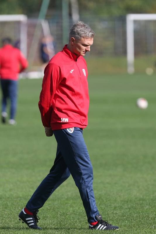 Football. Piast Gliwice. Training. 18.10.2017