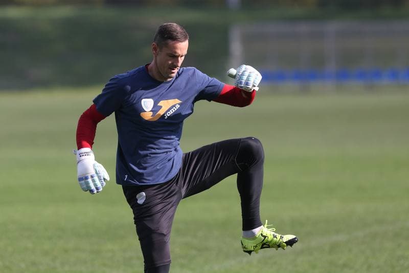 Football. Piast Gliwice. Training. 18.10.2017