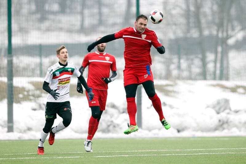 Football. Sparing. Polonia Bytom - GKS Tychy. 04.02.2017