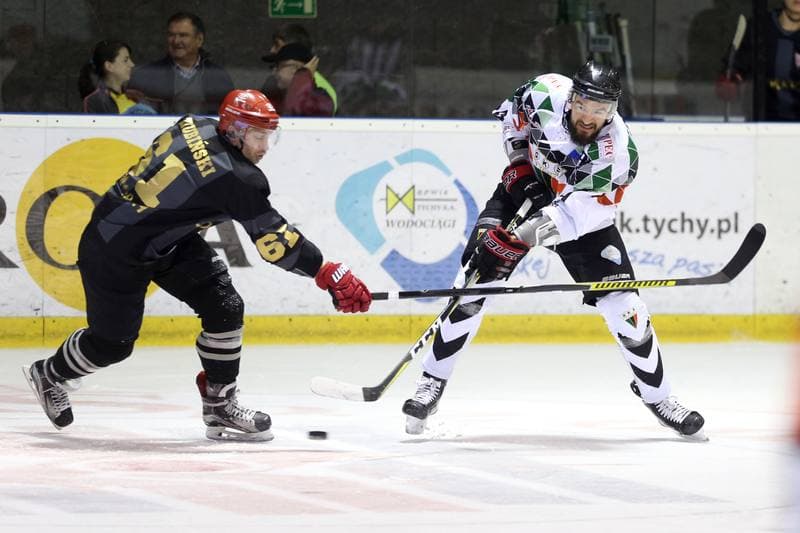 Ice Hockey. Polska Hokej Liga. GKS Tychy - Comarch Cracovia. 25.10.2017
