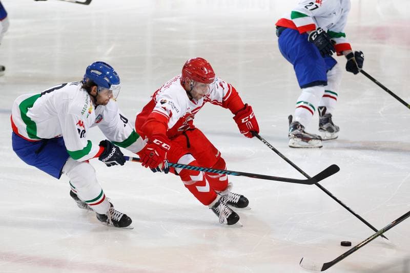 Ice Hockey. Euro Ice Hockey Challenge. Poland - Italy. 11.02.2017