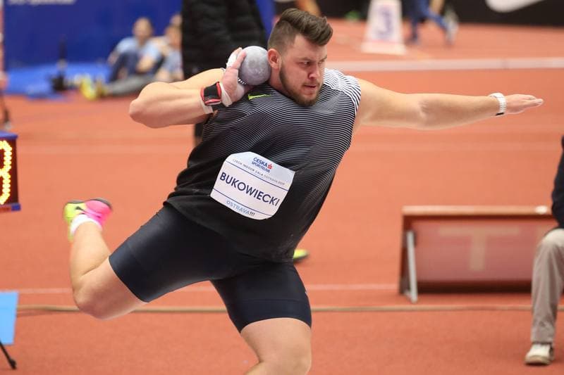 Athletics. Czech Indoor Gala 2017. Shot Put. 14.02.2017