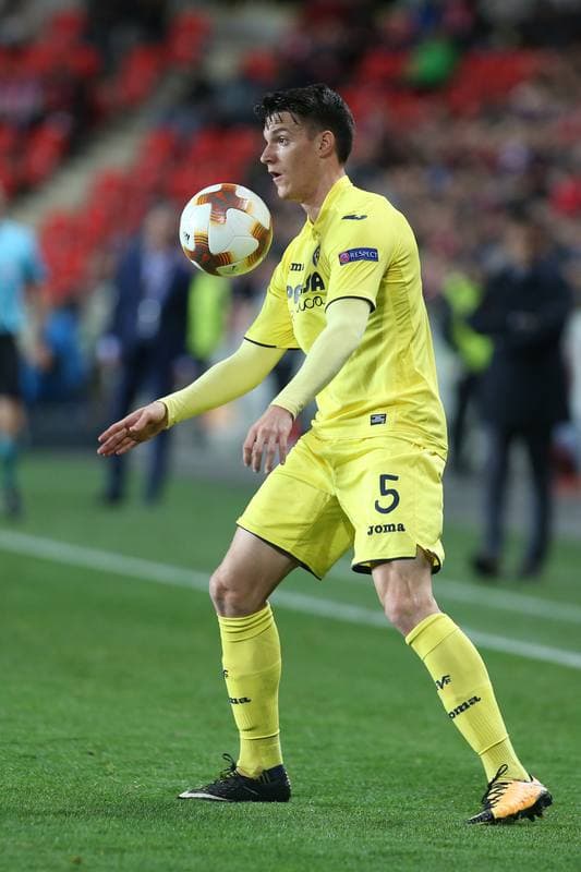 Football. UEFA Europa League. Slavia Prague - Villarreal CF. 02.11.2017