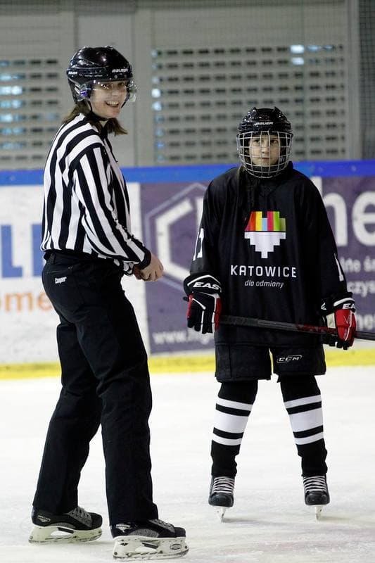 Ice Hockey. Girls Global Game. White Team - Black Team. 18.02.2017