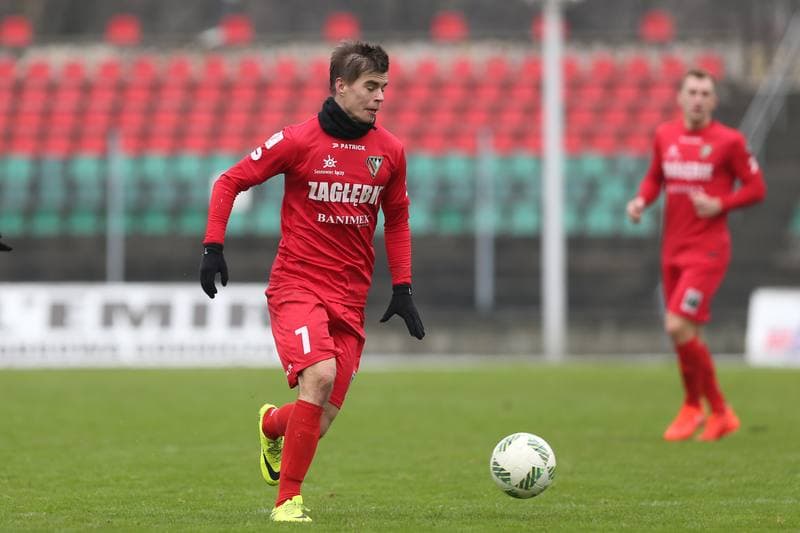 Football. Zaglebie Sosnowiec. Internal Game. 18.02.2017