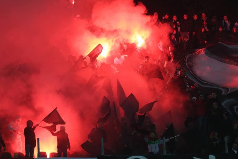 Football. Nice I Liga. Zaglebie Sosnowiec - Ruch Chorzow. 03.11.2017