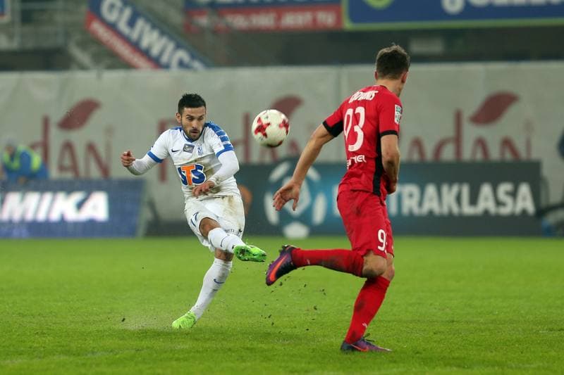 Football. Lotto Ekstraklasa. Piast Gliwice - Lech Poznan. 18.02.2017