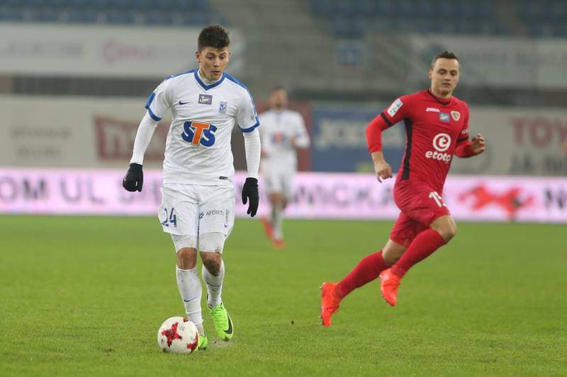 Football. Lotto Ekstraklasa. Piast Gliwice - Lech Poznan. 18.02.2017