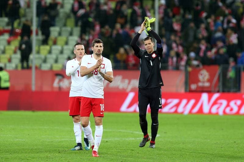 Football. International Friendly. Poland - Mexico. 13.11.2017