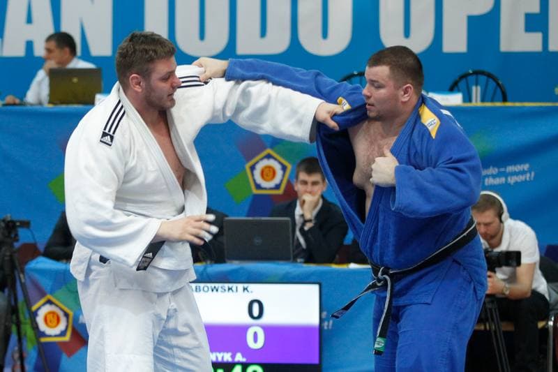 Judo. World Judo Tour. Rafal Kozlowski - Oleksandr Kruk. 05.03.2017