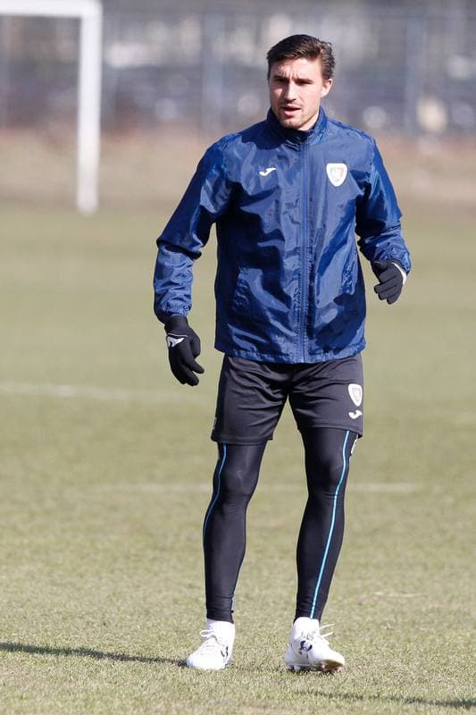 Football. Piast Gliwice. Training. 08.03.2017