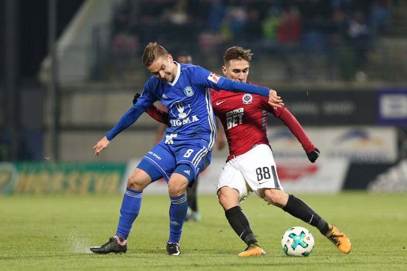 Football. Het Liga. Sigma Olomouc - Sparta Prague. 26.11.2017
