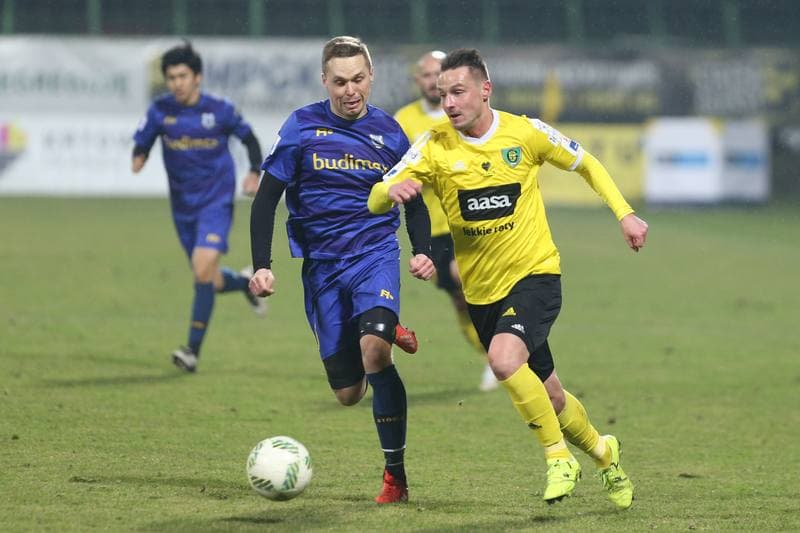 Football. Nice I Liga. GKS Katowice - Stomil Olsztyn. 10.03.2017