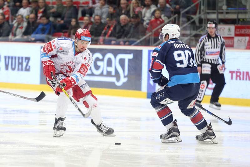 Ice Hockey. Tipsport Extraliga. Ocelari Trinec - Pirati Chomutov. 16.03.2017