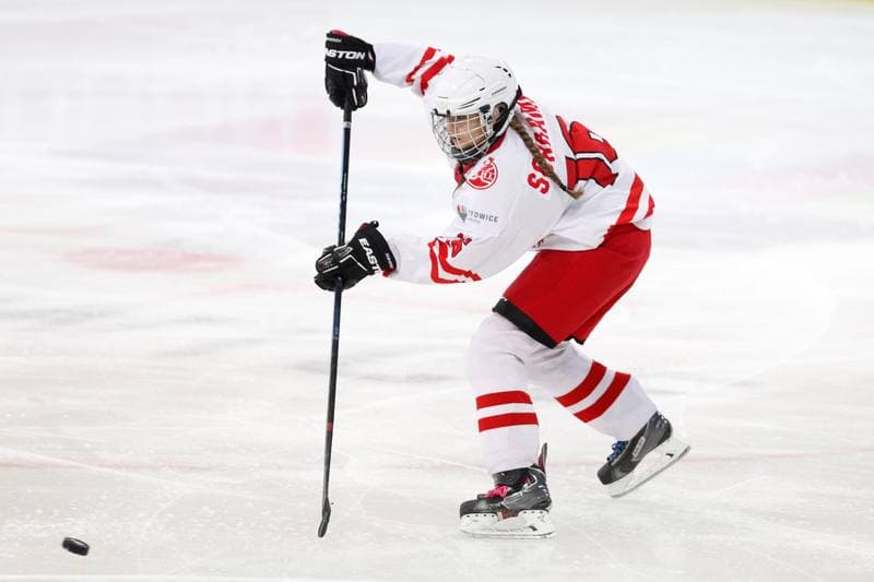 Ice Hockey. Women's U18 World Championship Division 1B. Poland - China. 06.01.2018