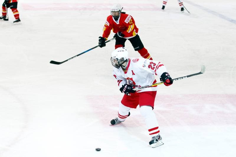 Ice Hockey. Women's U18 World Championship Division 1B. Poland - China. 06.01.2018