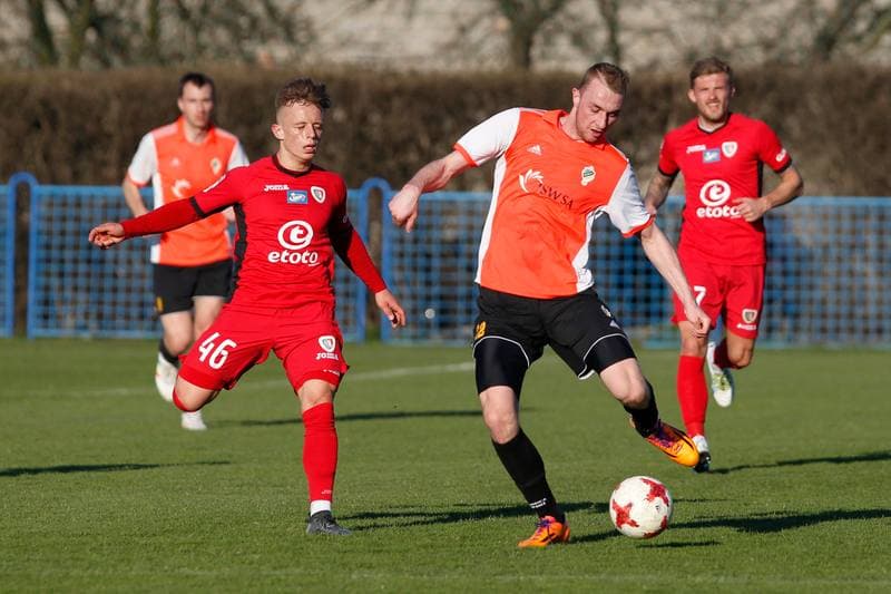 Football. Sparing. Piast Gliwice - Pniowek Pawlowice Slaskie. 28.03.2017