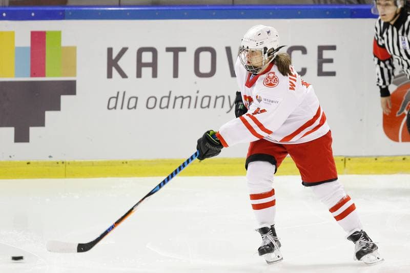 Ice Hockey. Women's World Championship. Poland - Italy. 11.04.2017