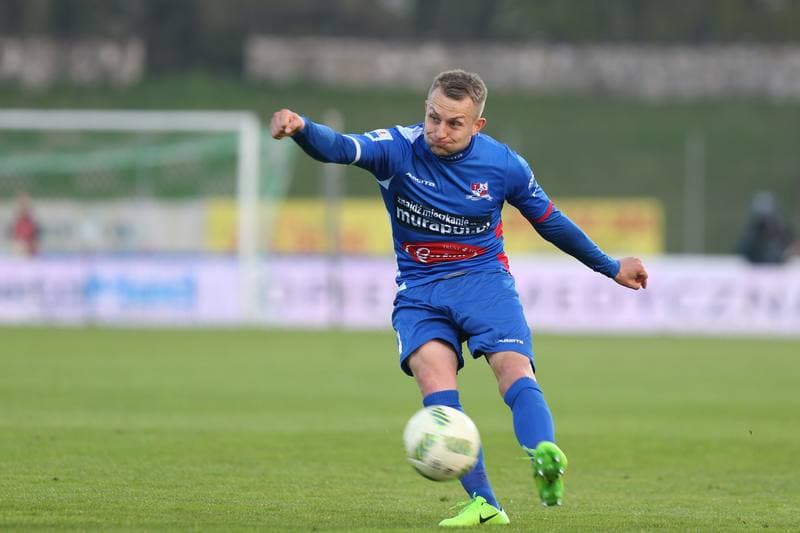 Football. Nice I Liga. Zaglebie Sosnowiec - Podbeskidzie Bielsko-Biala. 15.04.2017