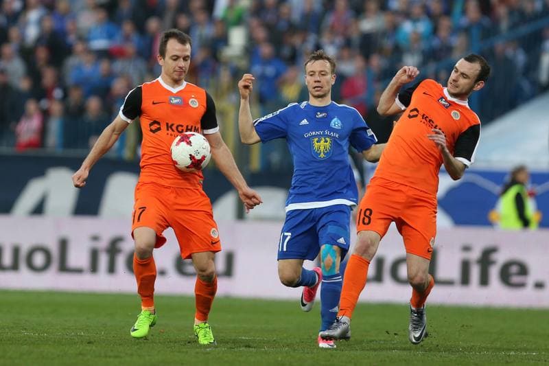 Football. Lotto Ekstraklasa. Ruch Chorzow - Zaglebie Lubin. 05.05.2017