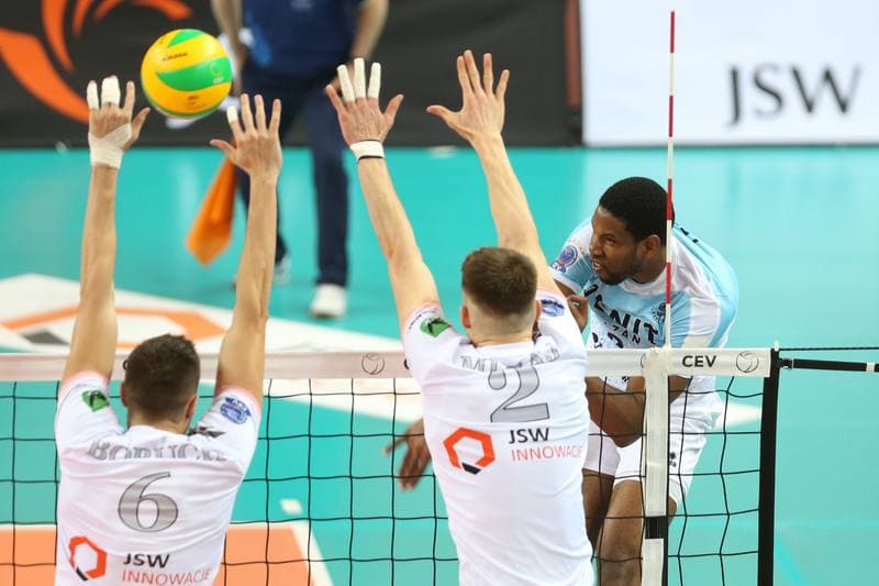 Volleyball. CEV Champions League. Jastrzebski Wegiel - Zenit Kazan. 31.01.2018